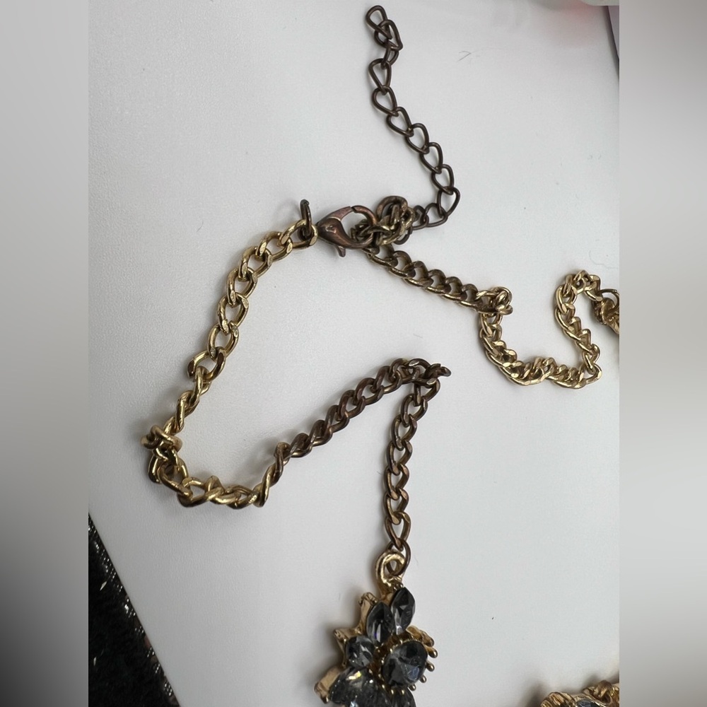 Glass Necklace Statement Piece - image 4